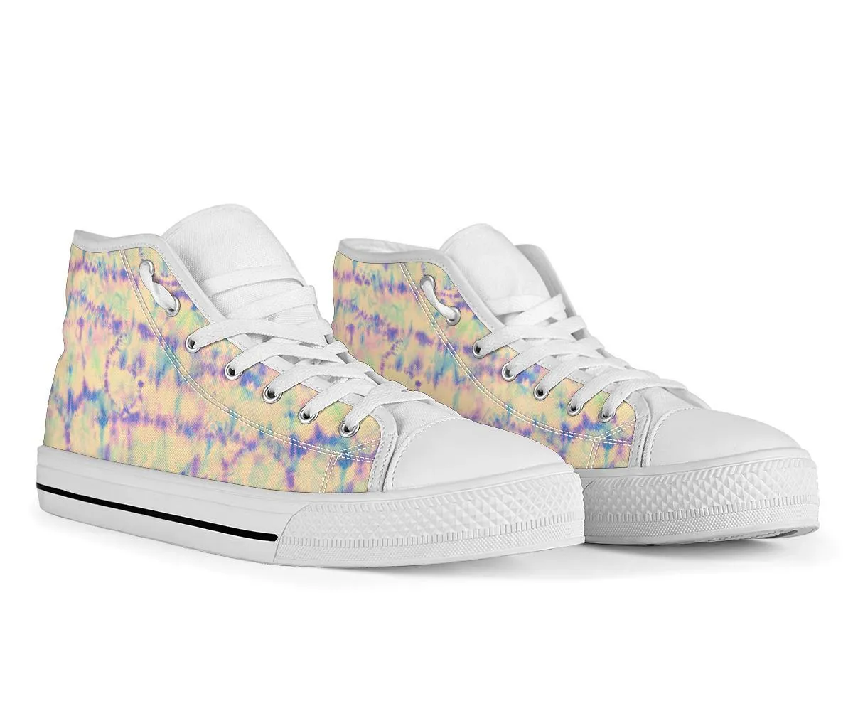 High Top Sneakers - Tie Dye Design #102 | Custom Shoes, Custom Sneakers, Customized Sneakers, Canvas Sneakers, Cool Shoes, Unique Shoes