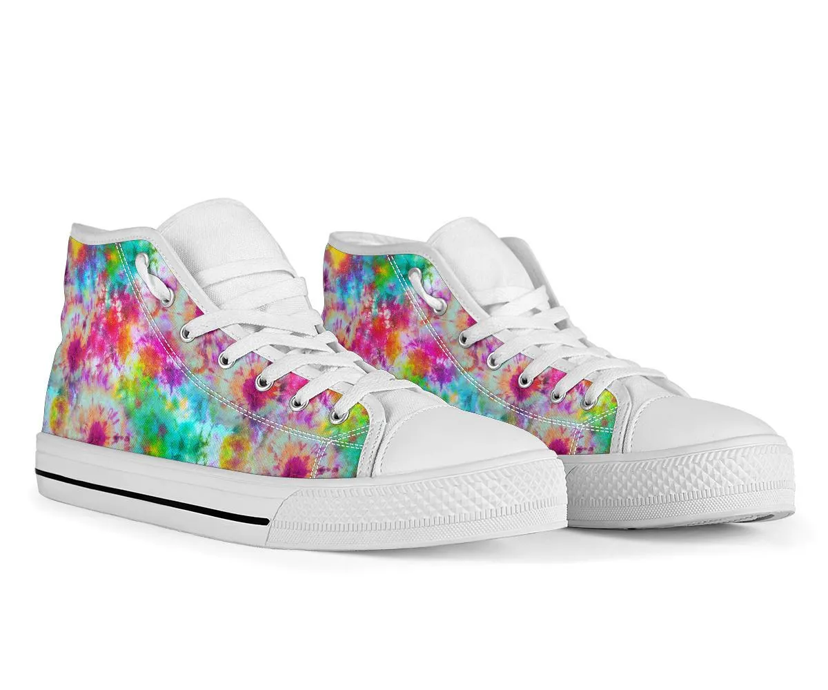 High Top Sneakers - Tie Dye Design #104 | Custom Shoes, Custom Sneakers, Customized Sneakers, Canvas Sneakers, Cool Shoes, Unique Shoes