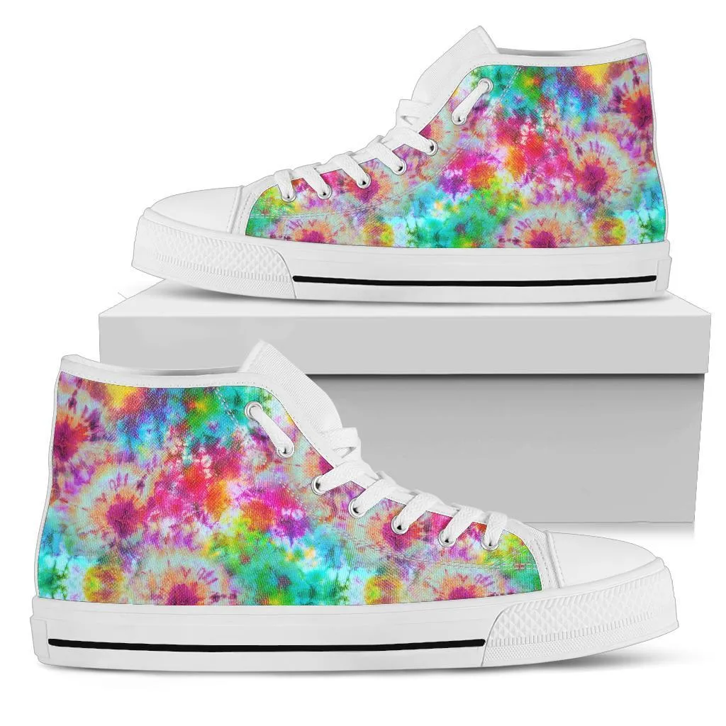 High Top Sneakers - Tie Dye Design #104 | Custom Shoes, Custom Sneakers, Customized Sneakers, Canvas Sneakers, Cool Shoes, Unique Shoes