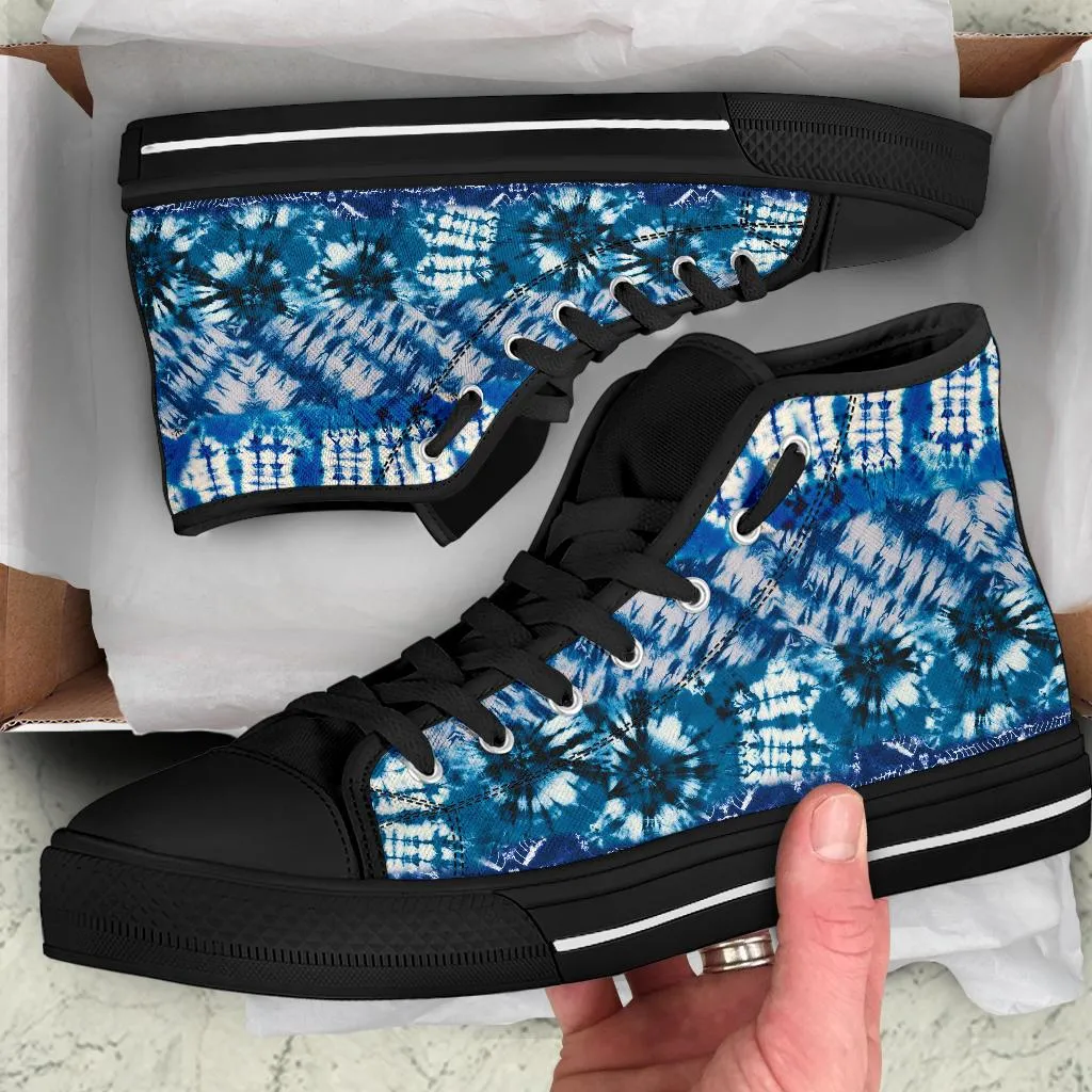 High Top Sneakers - Tie Dye Design #109 | Custom Shoes, Custom Sneakers, Customized Sneakers, Canvas Sneakers, Cool Shoes, Unique Shoes