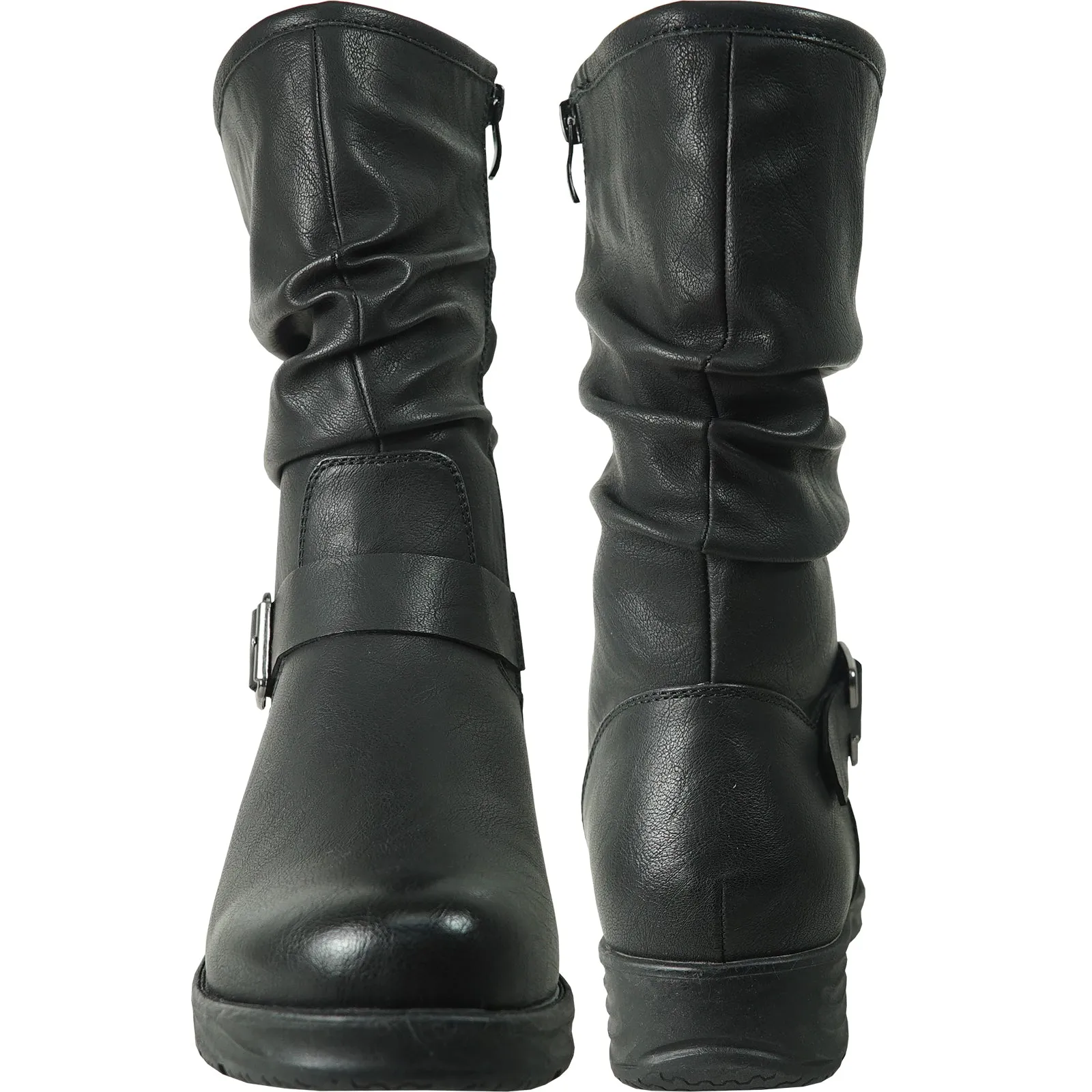 KOZI Canada Waterproof Women Boot AURORA Ankle Winter Fur Casual Boot Black