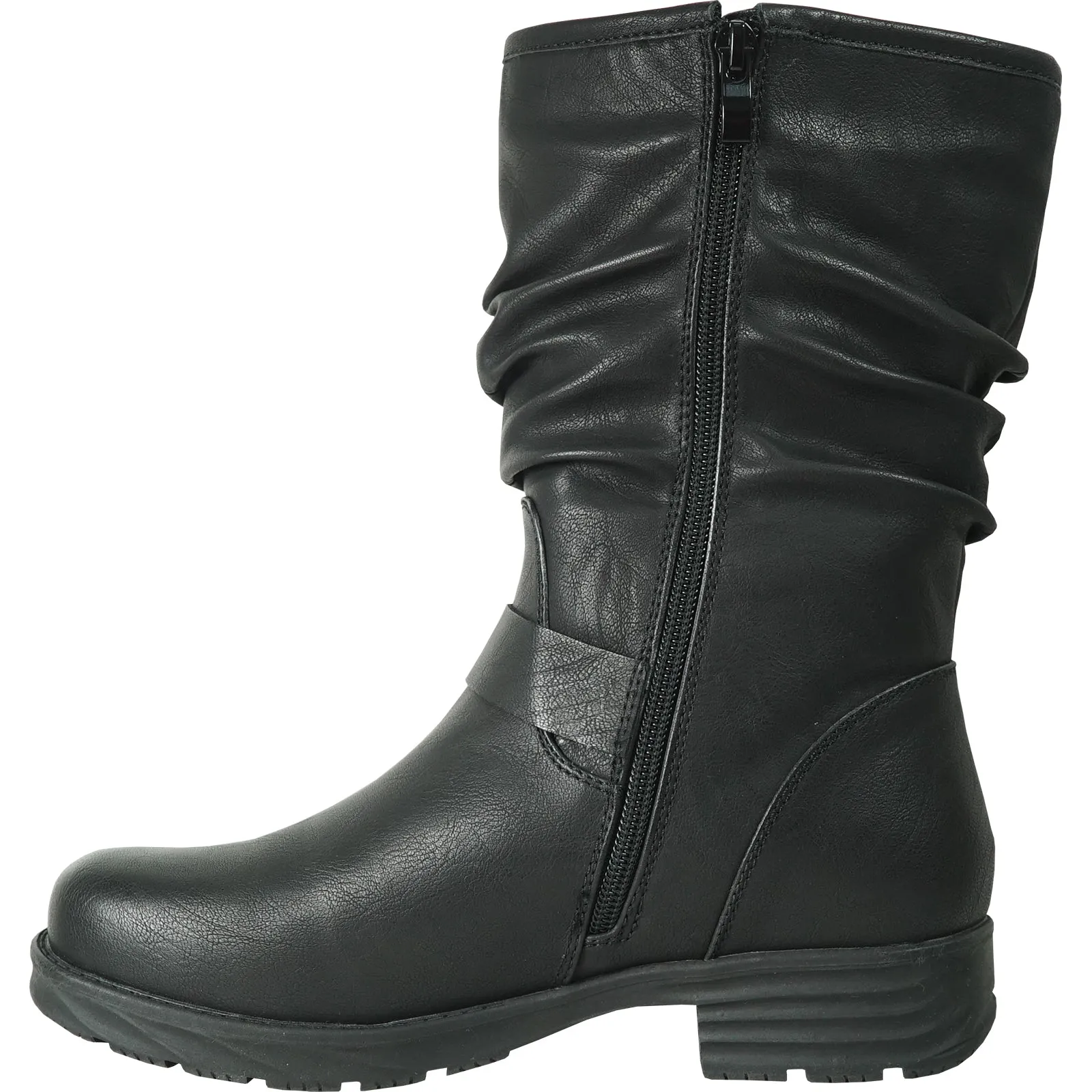KOZI Canada Waterproof Women Boot AURORA Ankle Winter Fur Casual Boot Black