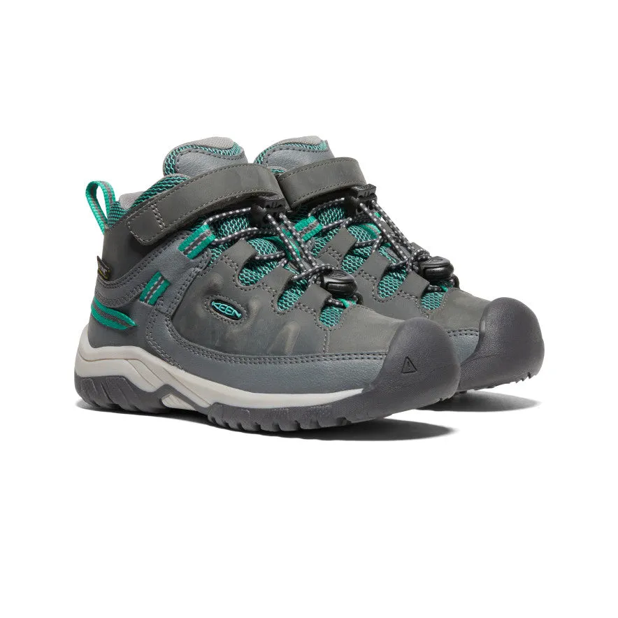 Little Kids' Targhee Waterproof Boot | Steel Grey/Porcelain