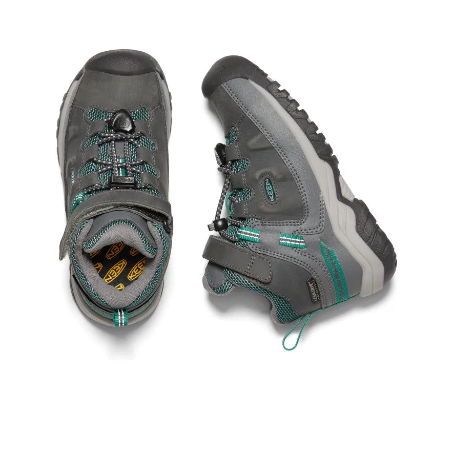 Little Kids' Targhee Waterproof Boot | Steel Grey/Porcelain