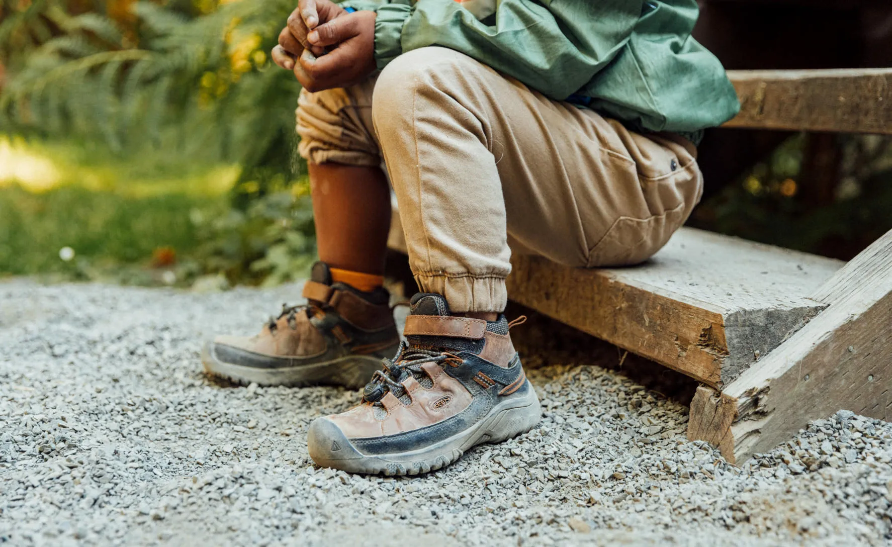 Little Kids' Targhee Waterproof Boot | Steel Grey/Porcelain