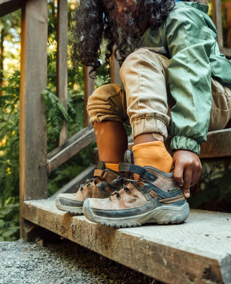 Little Kids' Targhee Waterproof Boot | Steel Grey/Porcelain