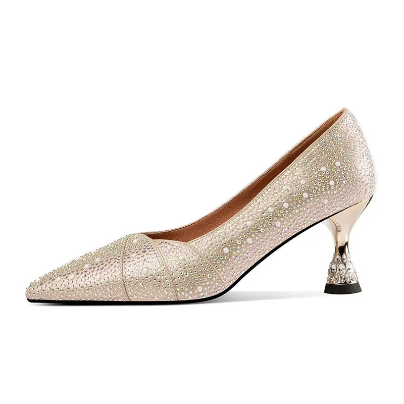 Luxalon Croctex Glam Heels