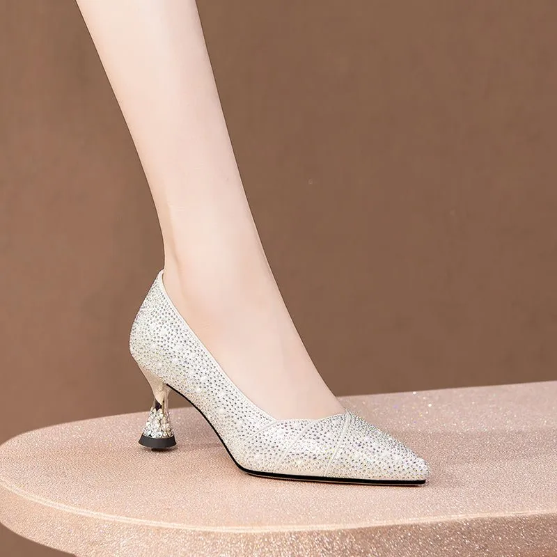 Luxalon Croctex Glam Heels