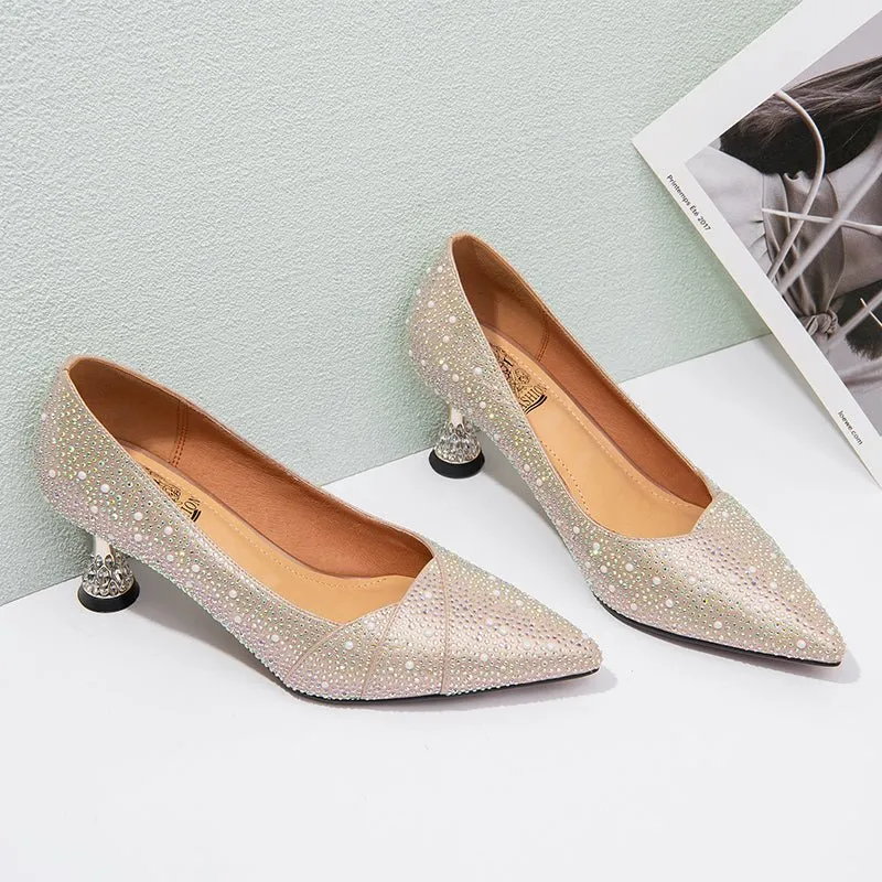 Luxalon Croctex Glam Heels