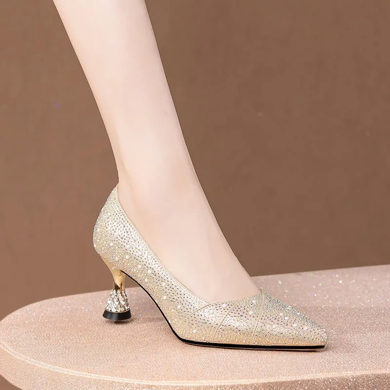 Luxalon Croctex Glam Heels