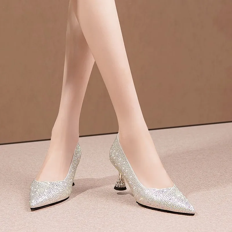 Luxalon Croctex Glam Heels