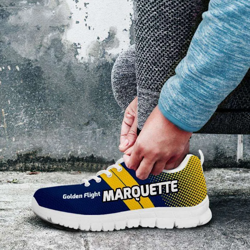 Marquette Golden Flight Eagles Basketball Fans Running Shoes