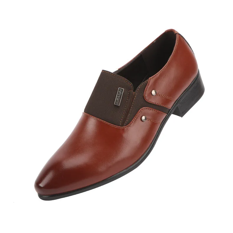 Men's Fashion Casual Pointed Toe Leather Shoes