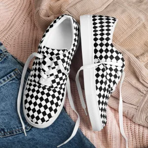 Men’s lace-up canvas shoes