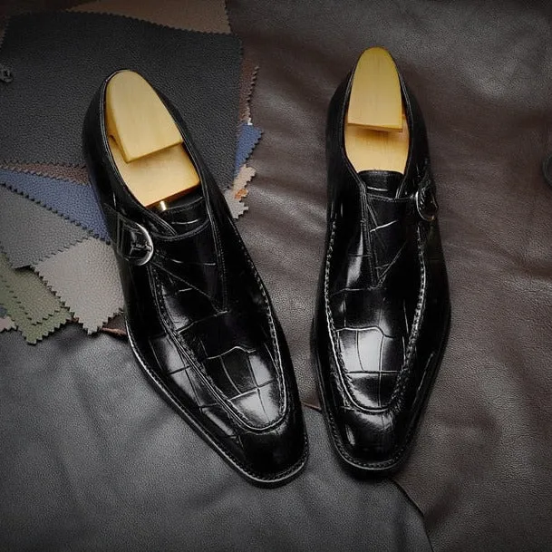Monk Style Veltique Slip-ons