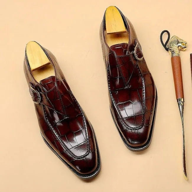 Monk Style Veltique Slip-ons