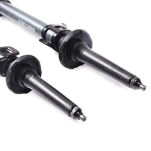 N/H 2 Pack Carbon Fiber Trekking Poles – Collapsible, Lightweight