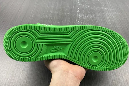 OFF-WHITE x Nike Air Force 1 - Green DX1419-300 Shoes Size 12 *New*
