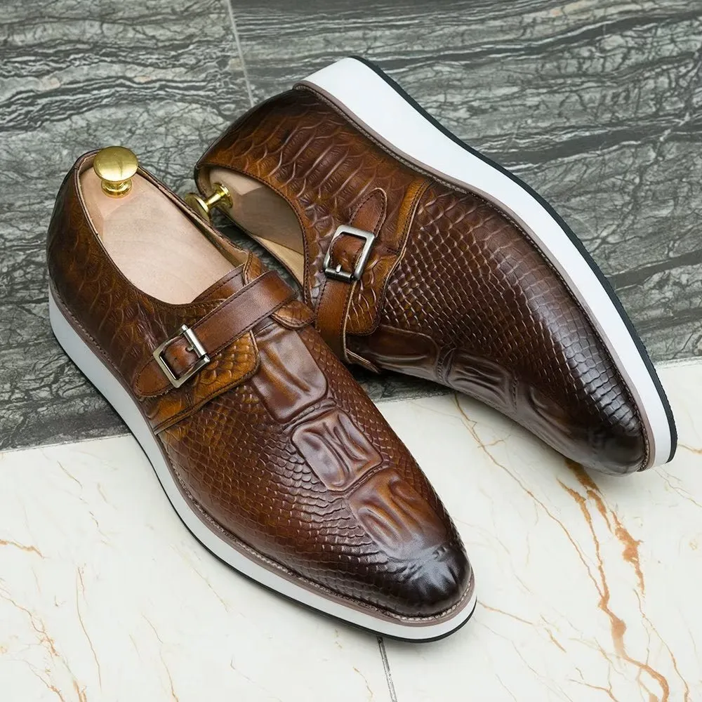 Opulessa Business Monk Shoes