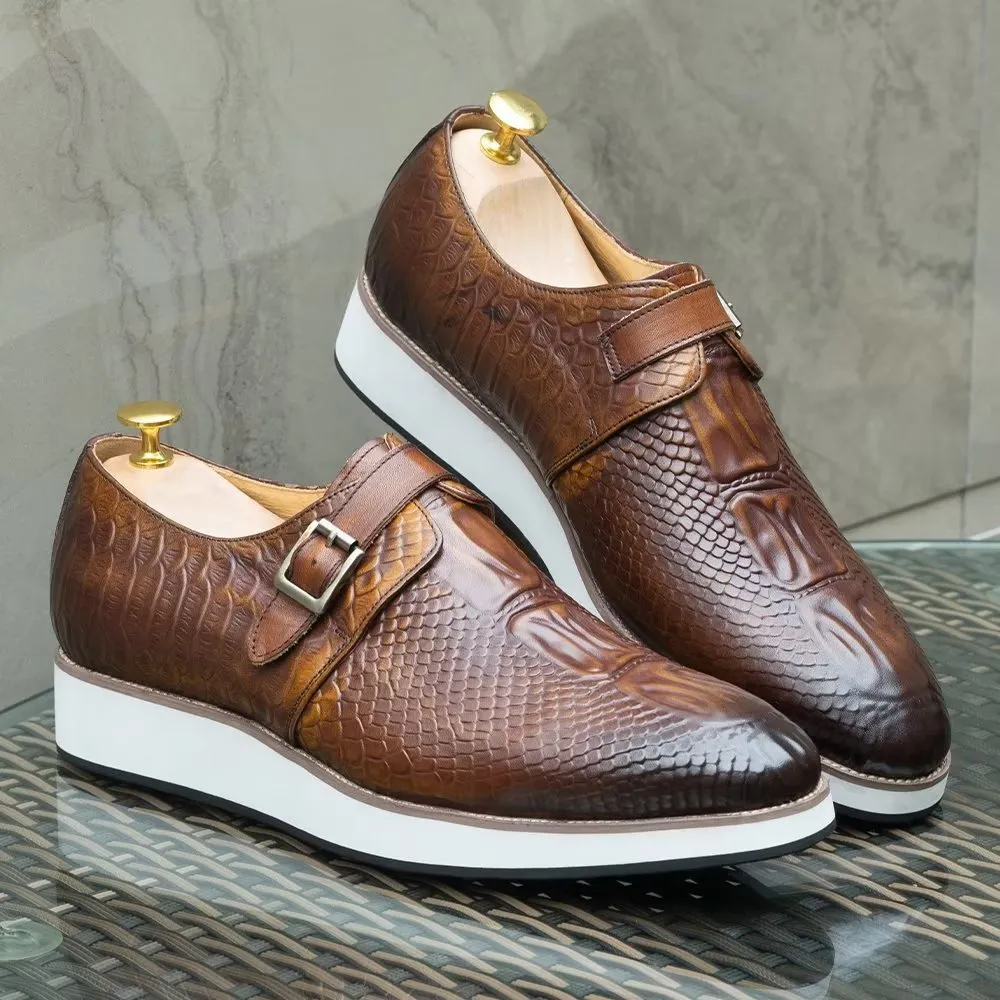 Opulessa Business Monk Shoes