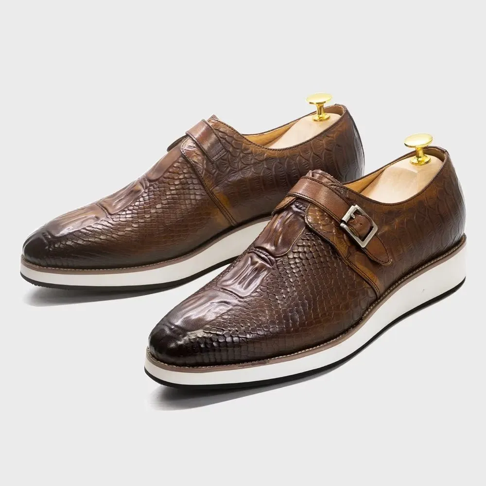 Opulessa Business Monk Shoes