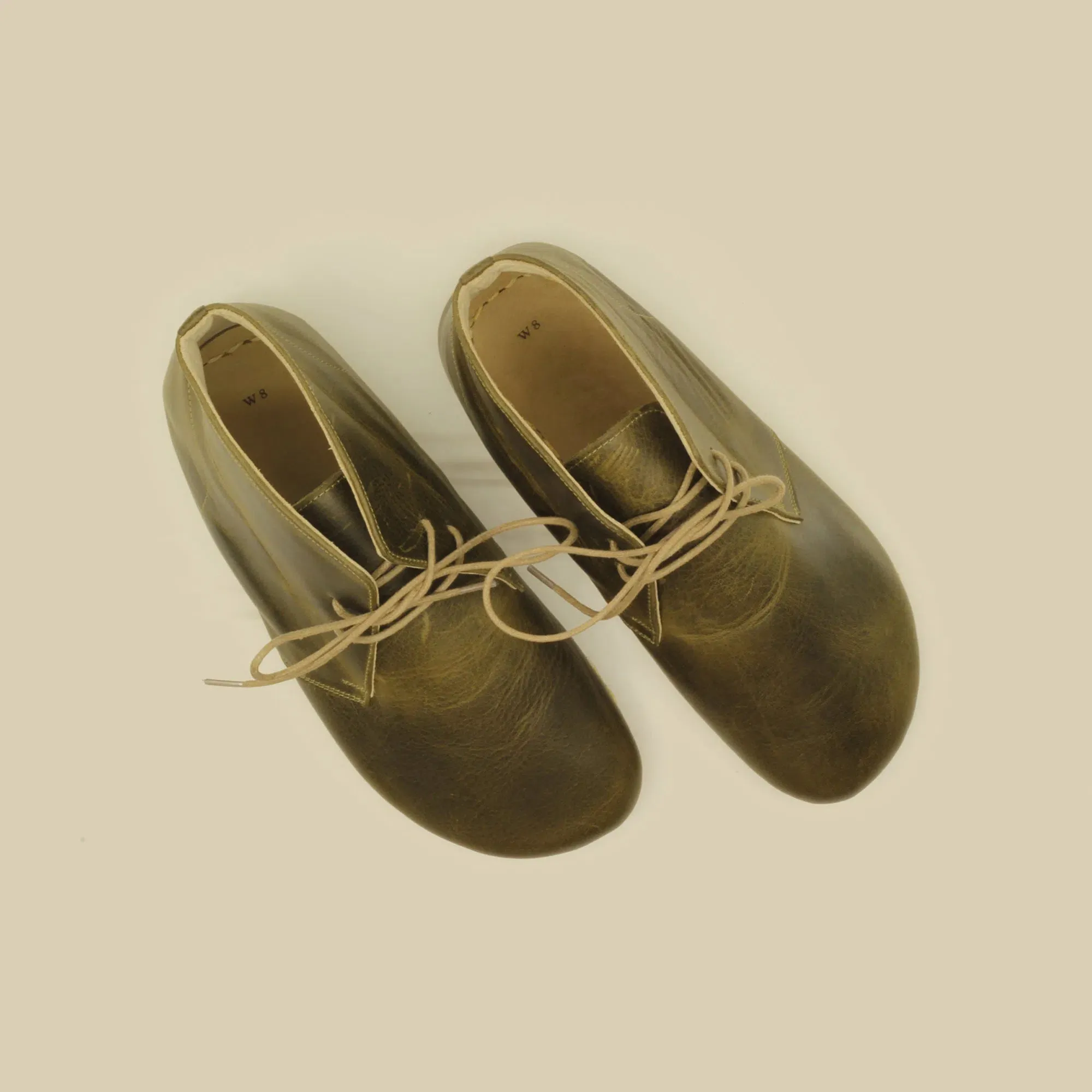 Oxford Earthing Boots Olive Green Women's