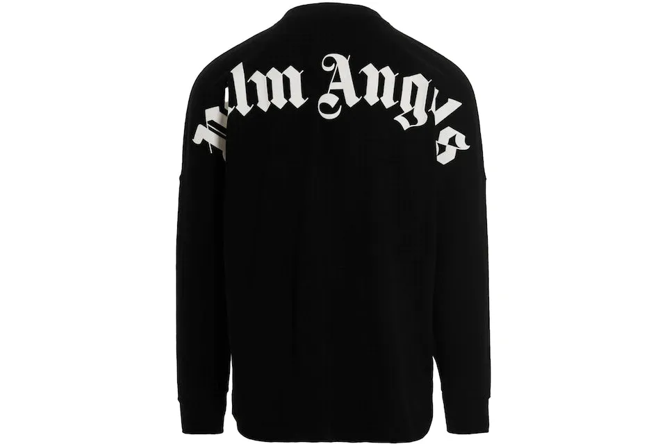 PALM ANGELS CLASSIC LOGO LONG SLEEVE BLACK