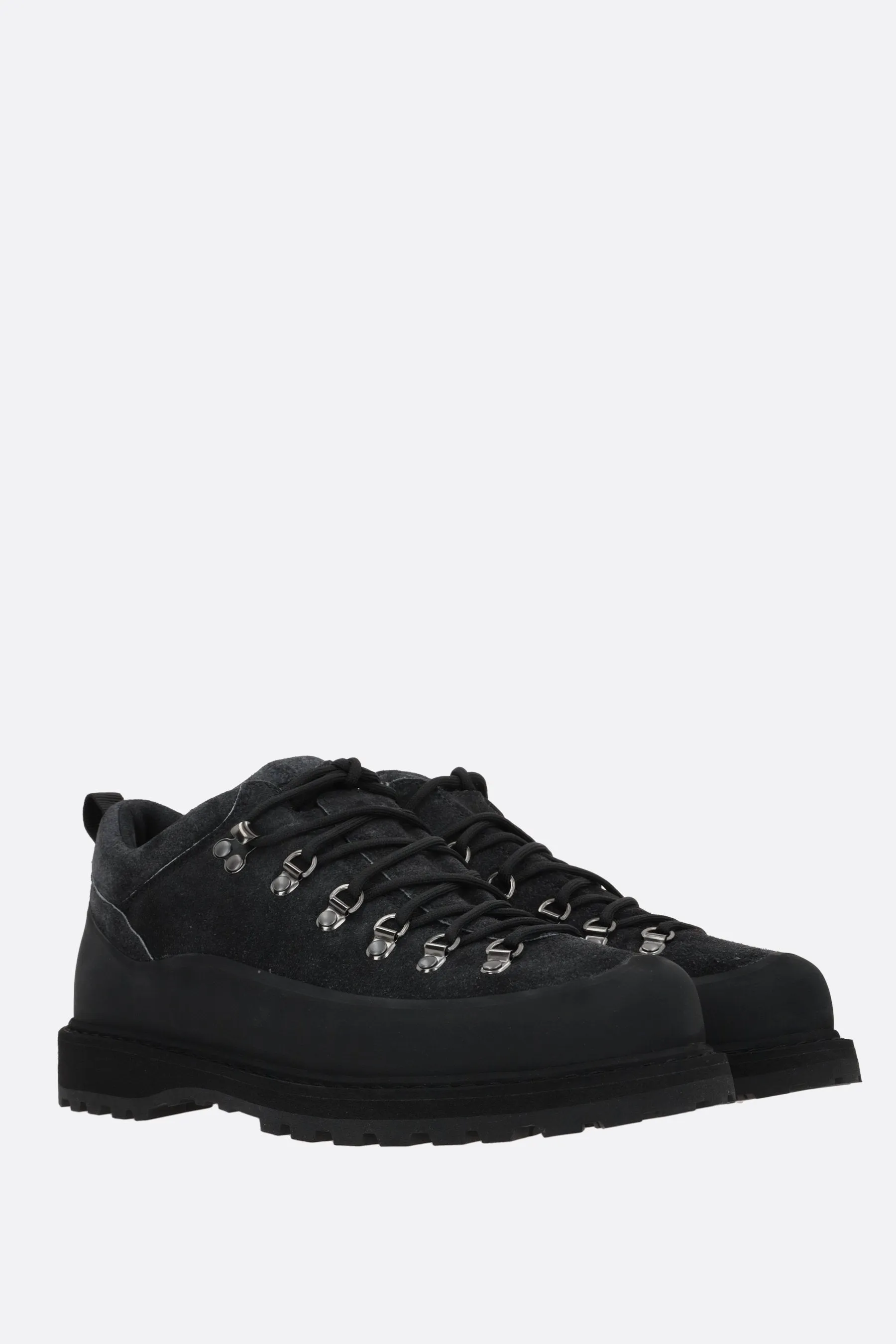 Roccia suede and rubber hiking sneakers