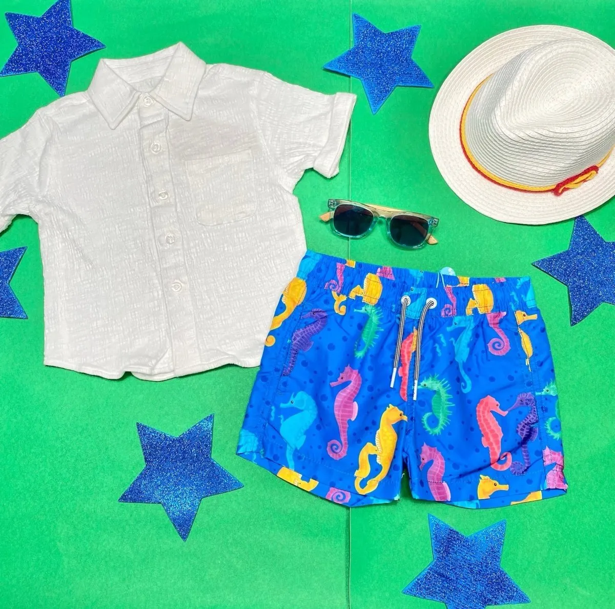SEAHORSE SWIM TRUNKS