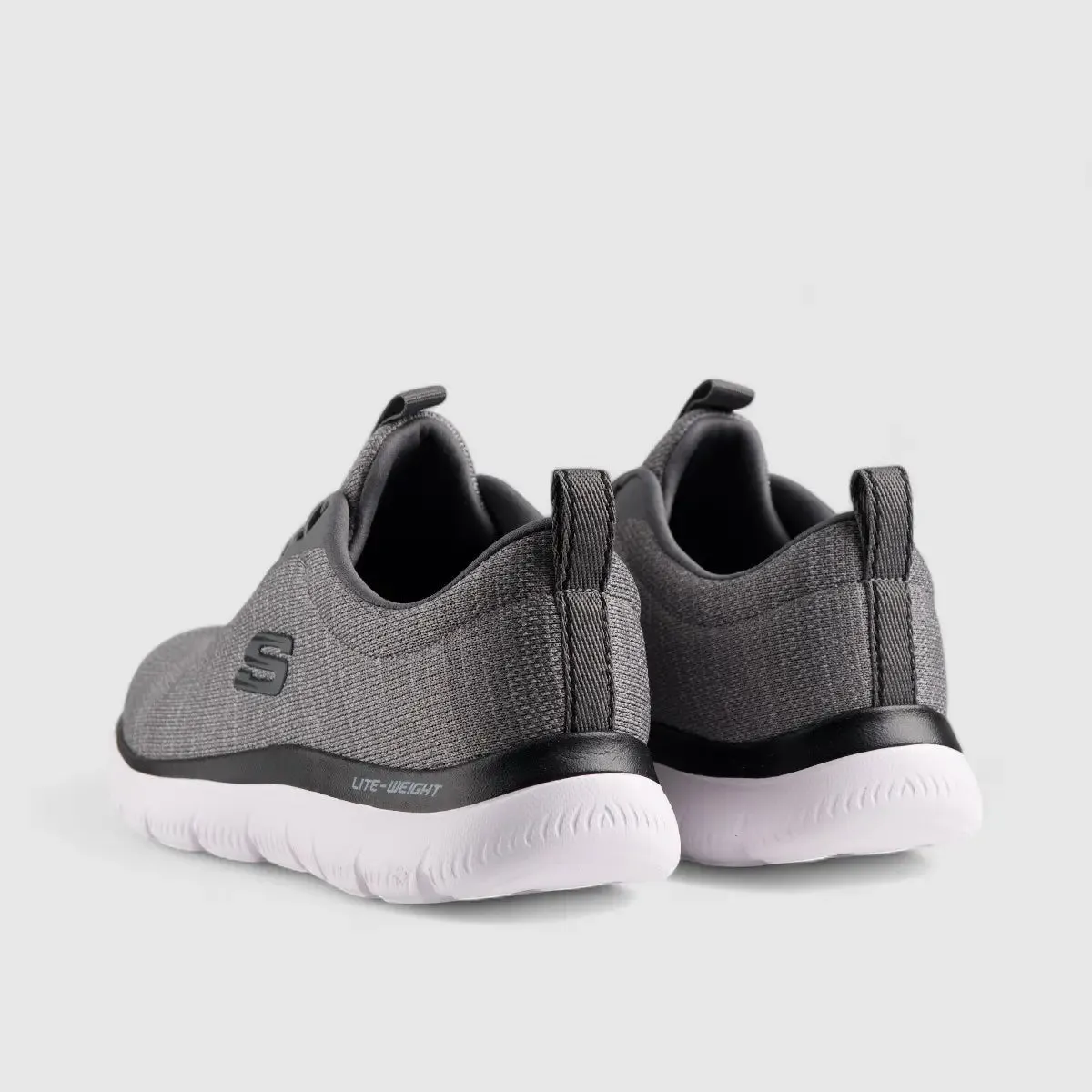 Skechers Comfort Slip Ons Grey 232697
