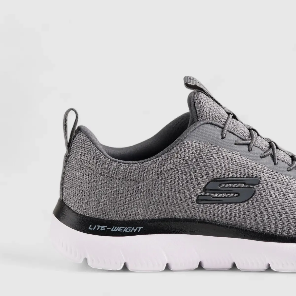 Skechers Comfort Slip Ons Grey 232697