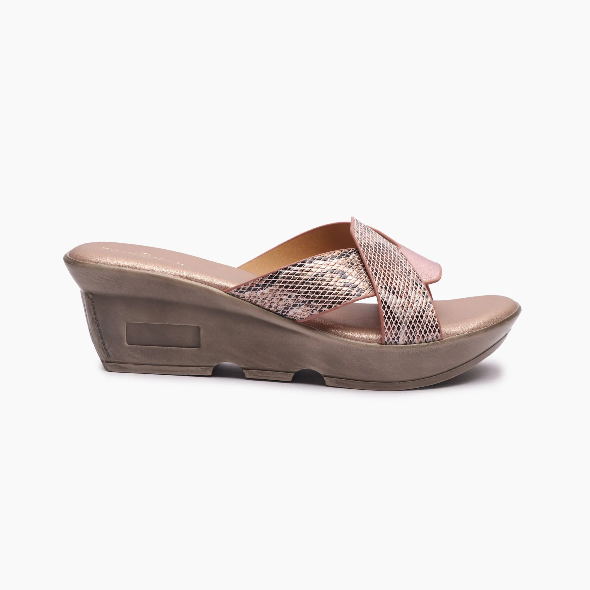 Snake Pattern Wedges
