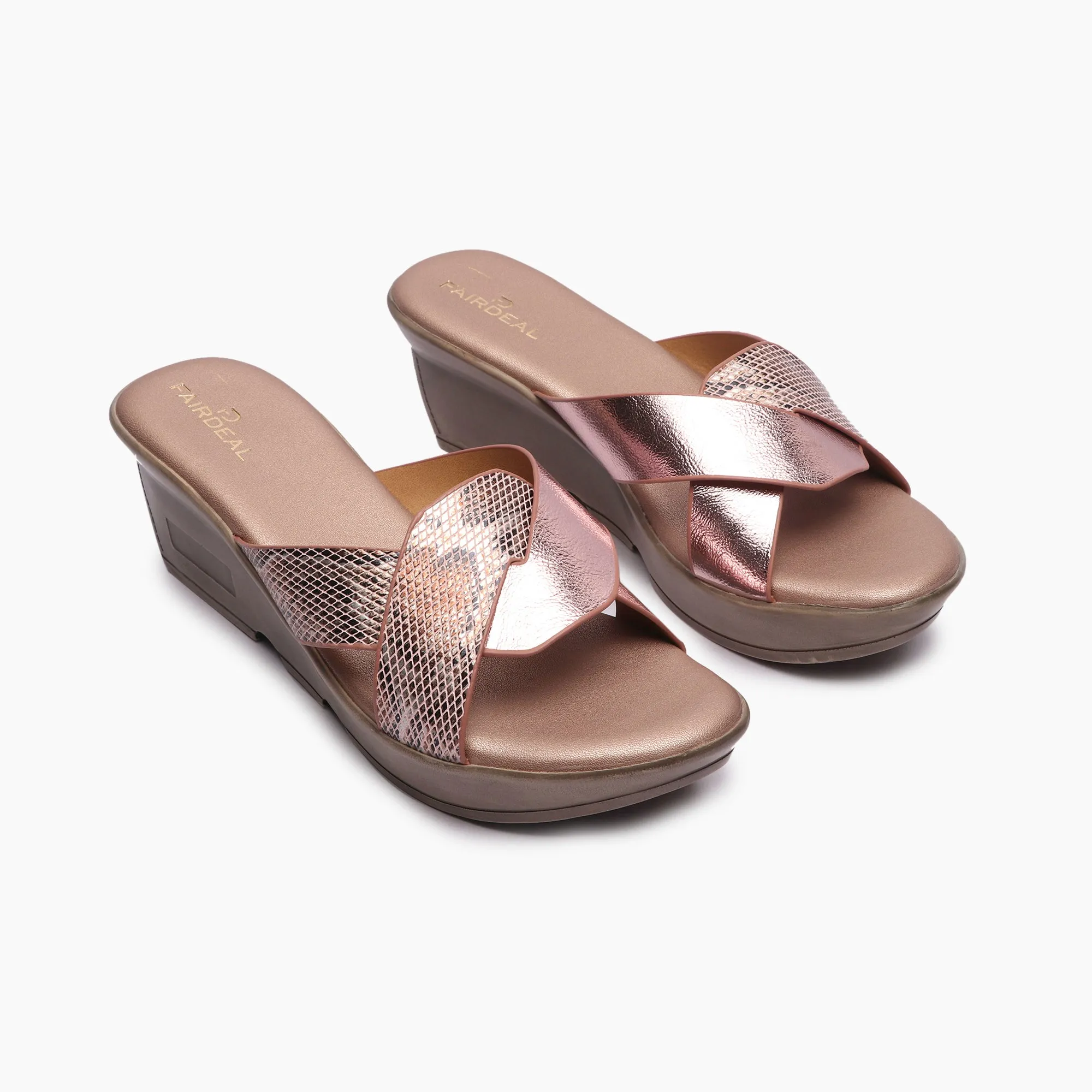 Snake Pattern Wedges