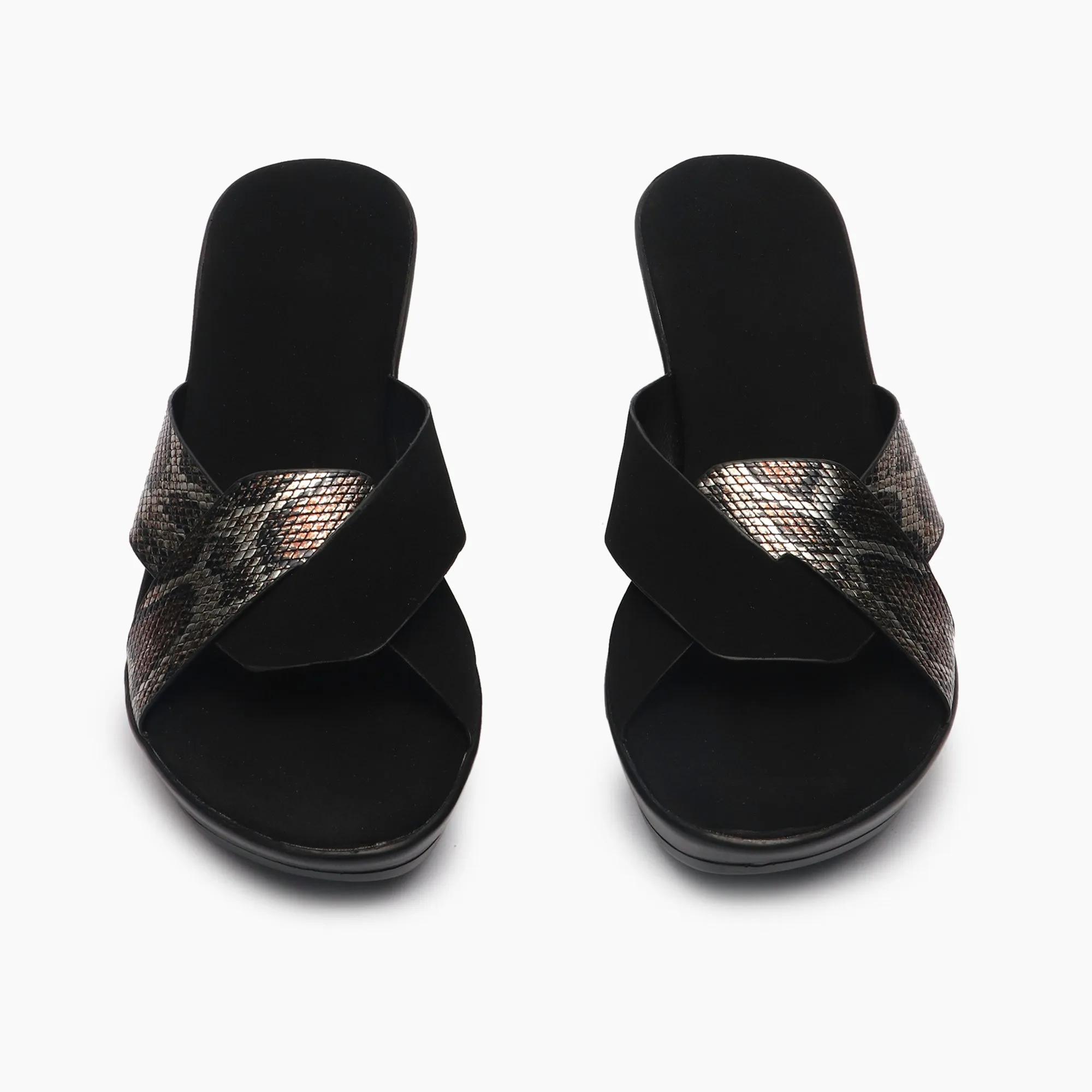 Snake Pattern Wedges