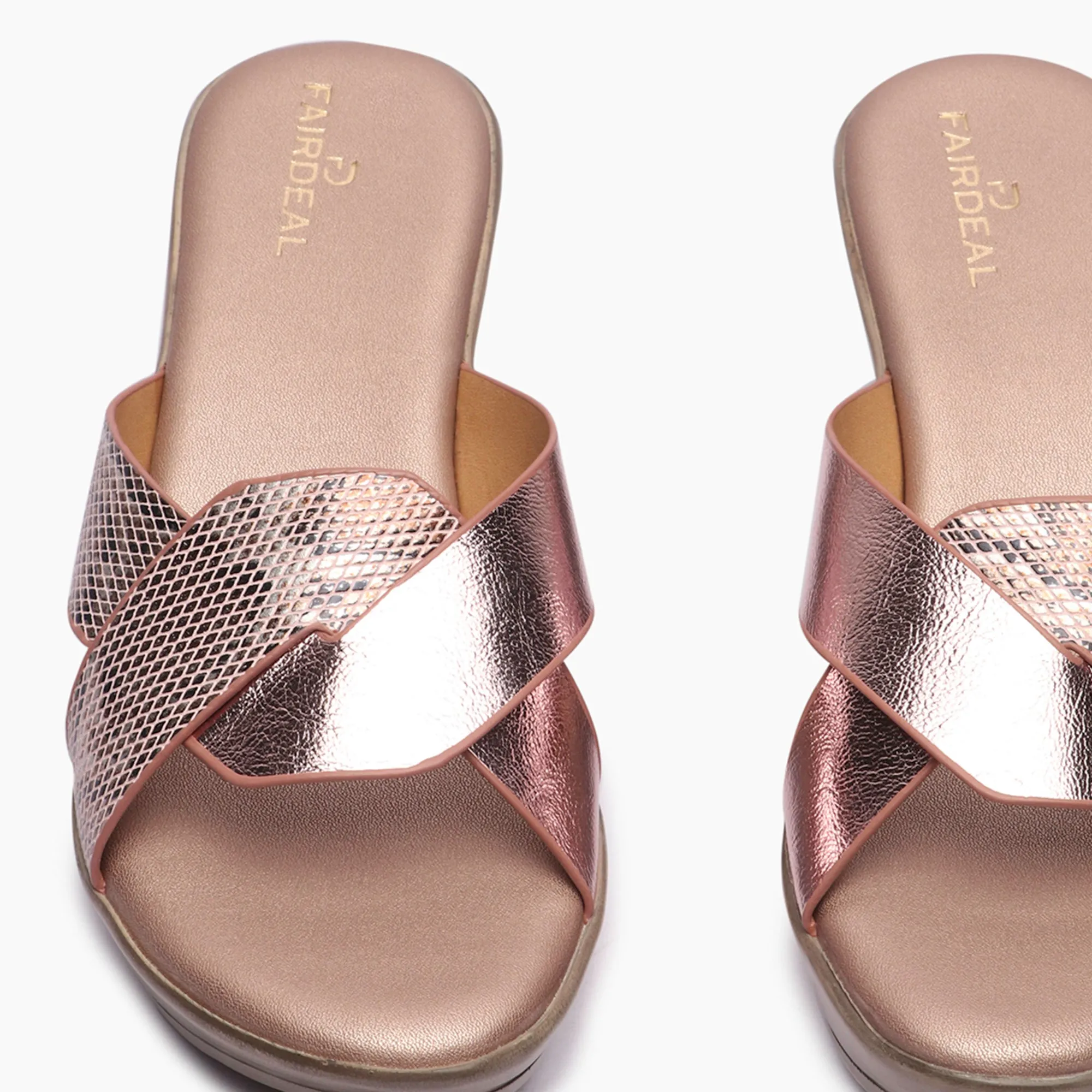 Snake Pattern Wedges