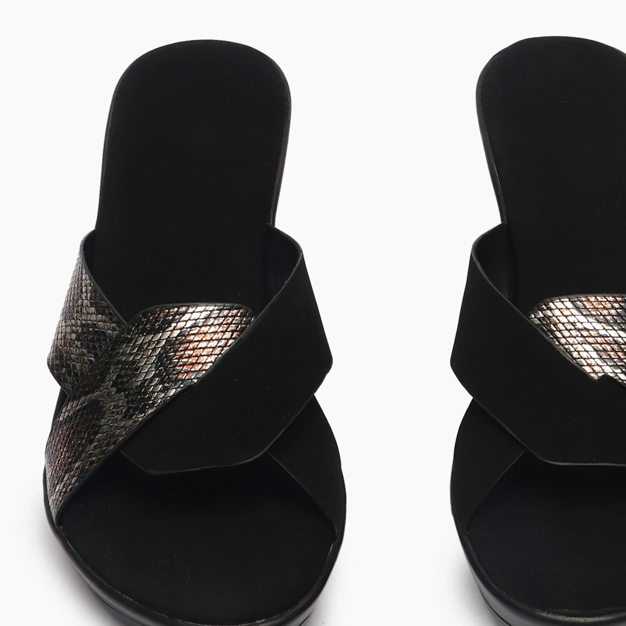 Snake Pattern Wedges