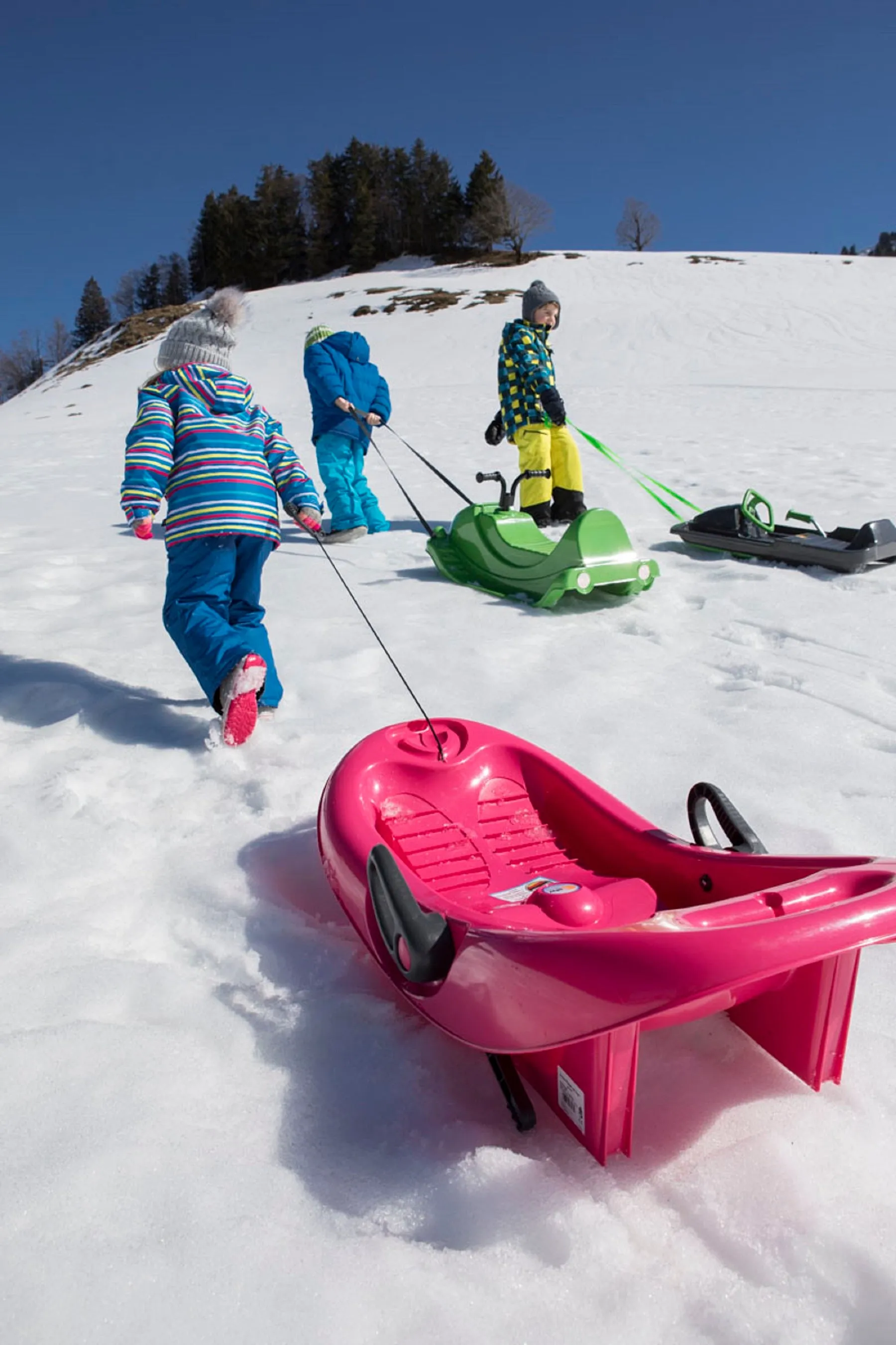 Snow Flipper De Luxe Sled