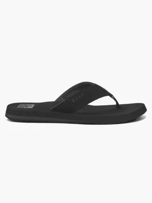 The Layback Black Sandals