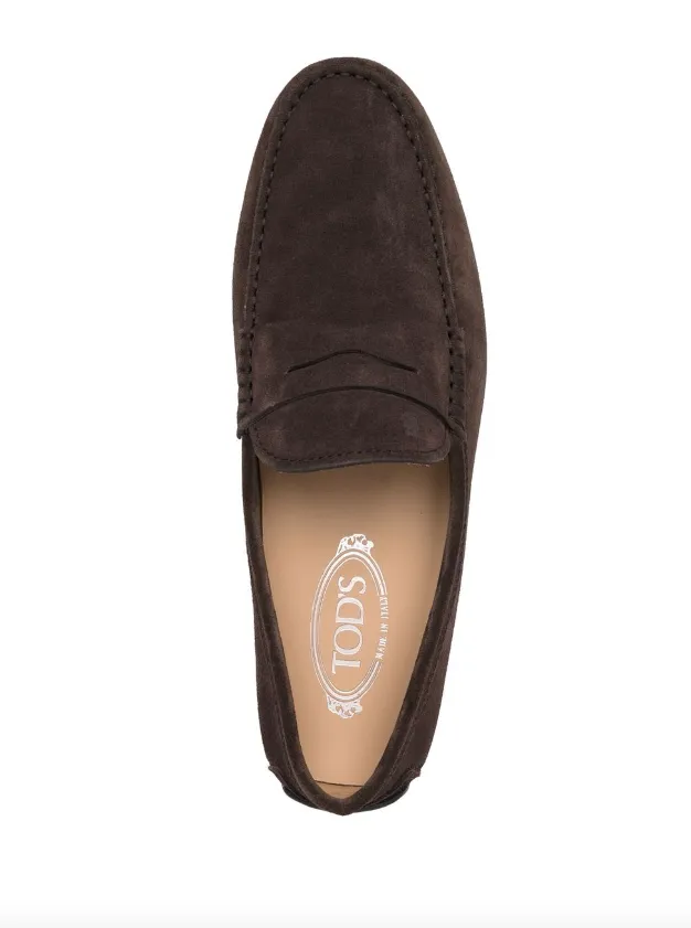 Tod's Gommino City Gommino Driving Shoes in Suede