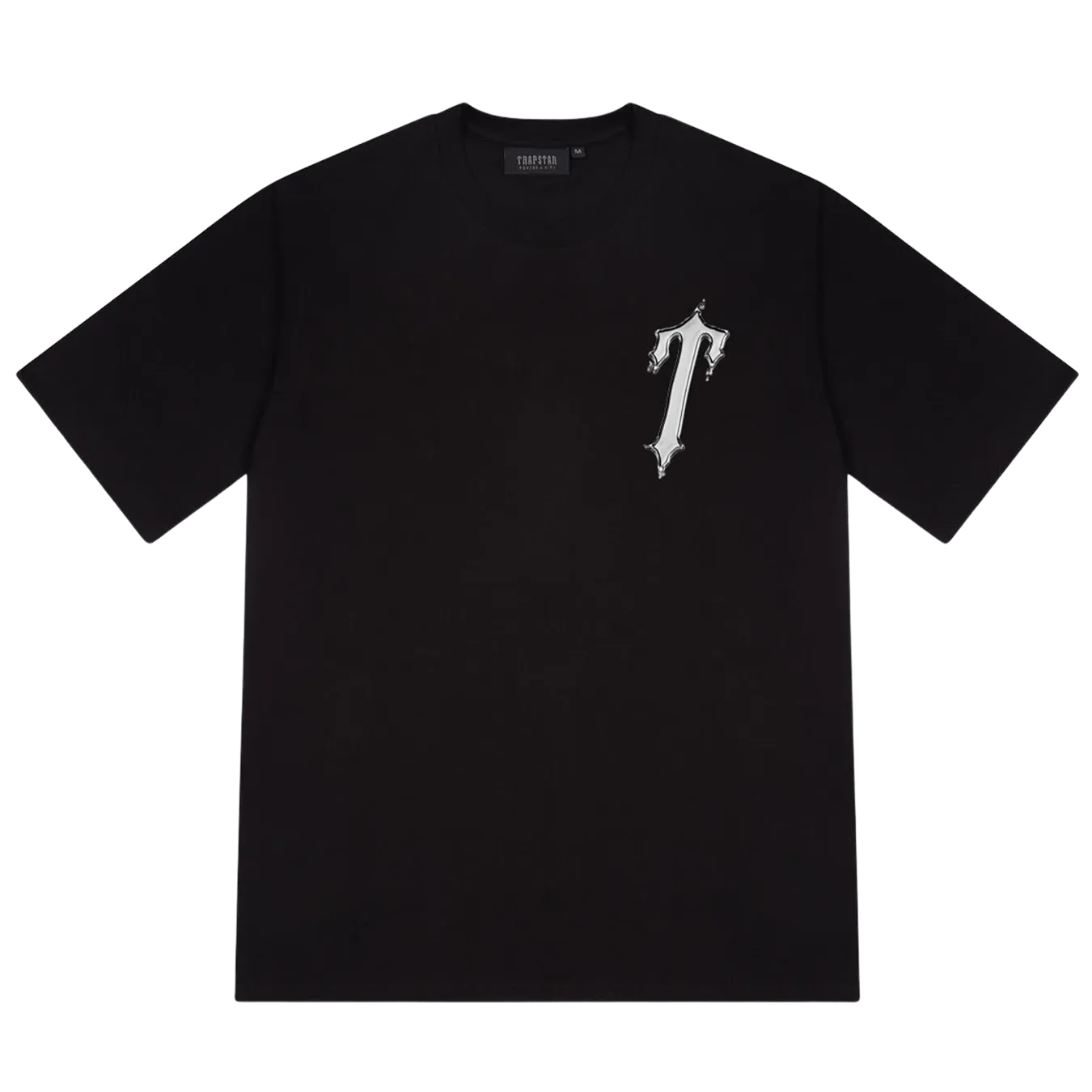 Trapstar Liquid Chrome Tee 'Black'