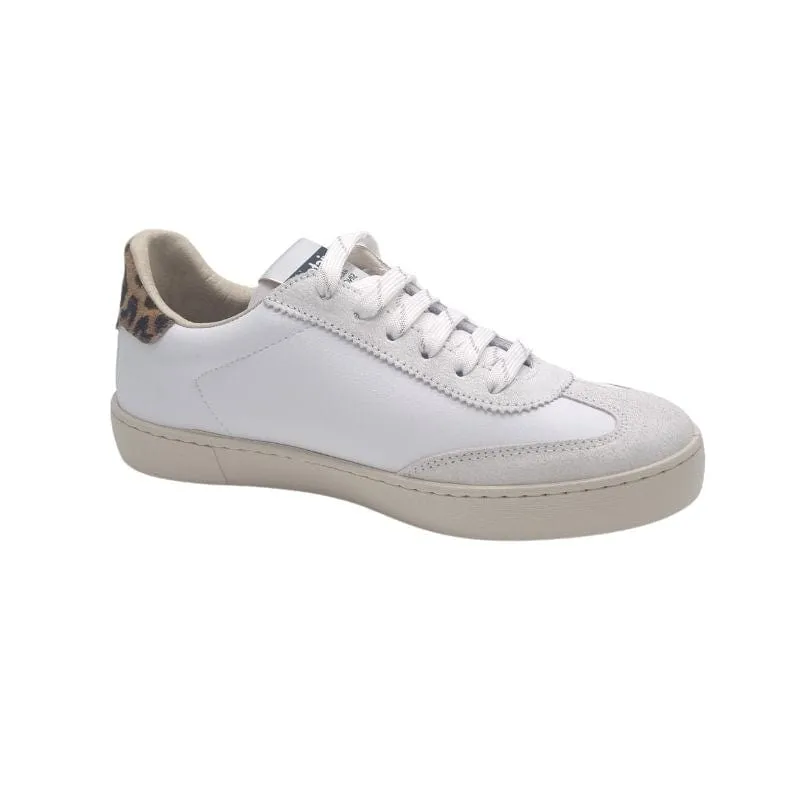 Victoria Womens Leopard Lace-up Fashion Trainer - 1126209