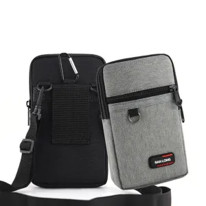 Waterproof Hiking Waist Bag, Lightweight, Durable Oxford Cloth, Fits Phones Up to 7.2in, Spacious, Non-Slip, Perfect for Travel and Outdoor Adventures