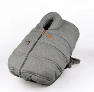 Winter Car Seat Cover - Wool Collection - Grey
