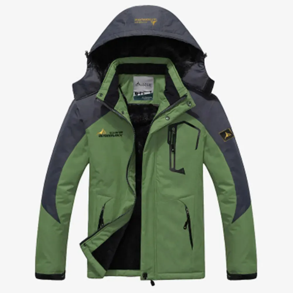 Winter Windproof & Waterproof Thick Fur Warm Parka Coats