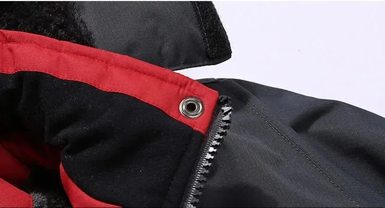 Winter Windproof & Waterproof Thick Fur Warm Parka Coats