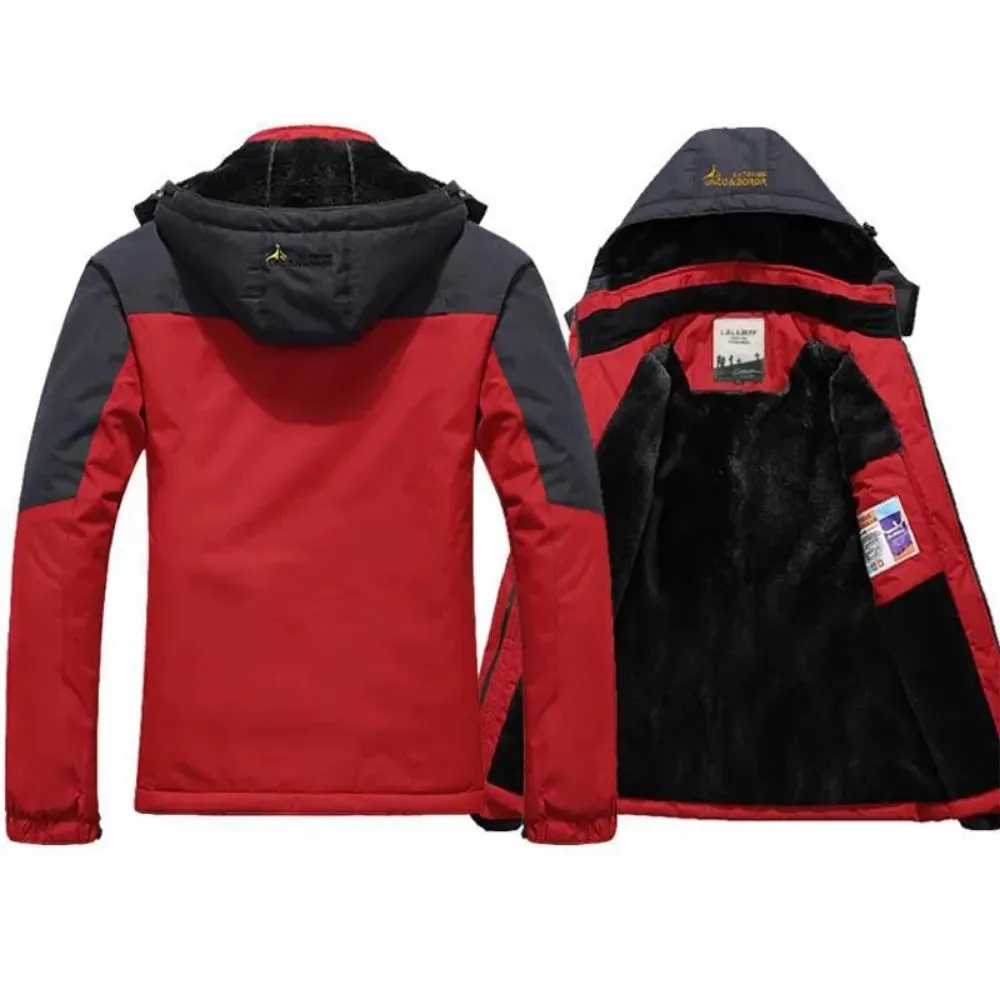 Winter Windproof & Waterproof Thick Fur Warm Parka Coats