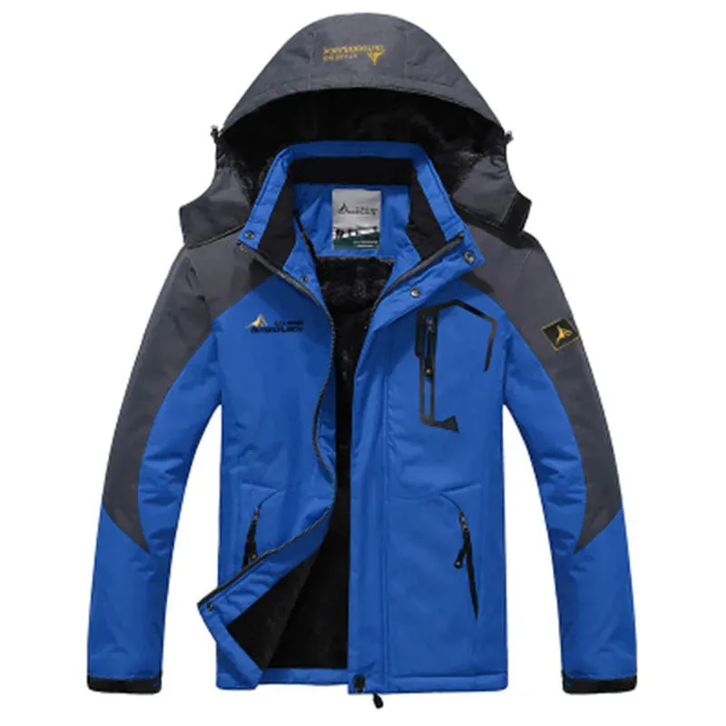 Winter Windproof & Waterproof Thick Fur Warm Parka Coats