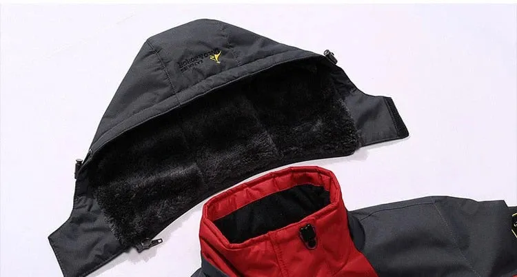 Winter Windproof & Waterproof Thick Fur Warm Parka Coats