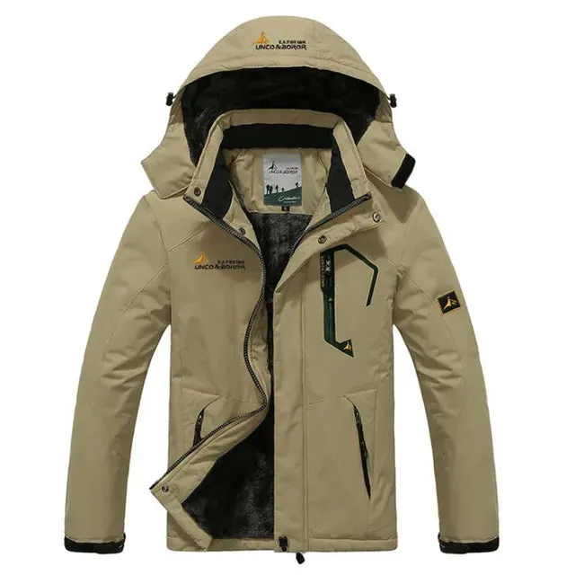 Winter Windproof & Waterproof Thick Fur Warm Parka Coats