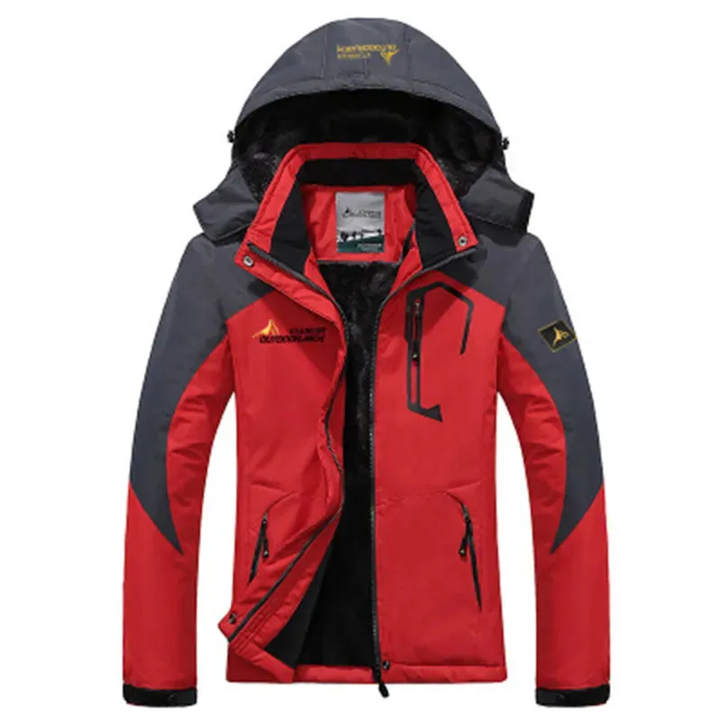 Winter Windproof & Waterproof Thick Fur Warm Parka Coats